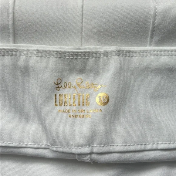 Lilly Pulitzer Luxletic White Pants - Picture 3 of 5